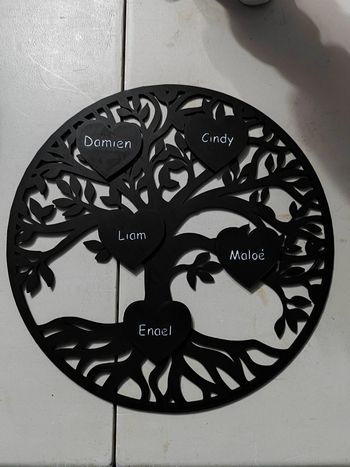 Arbre de vie personnalisable impression 3d 