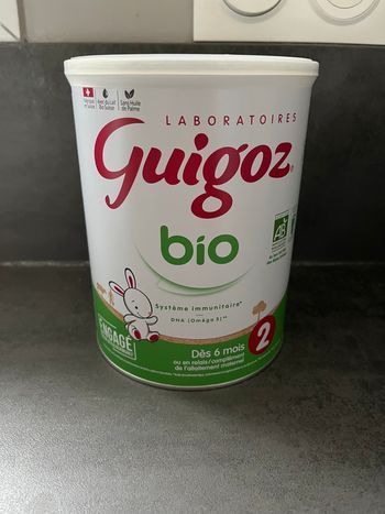 Lait guigoz bio 2 eme âge