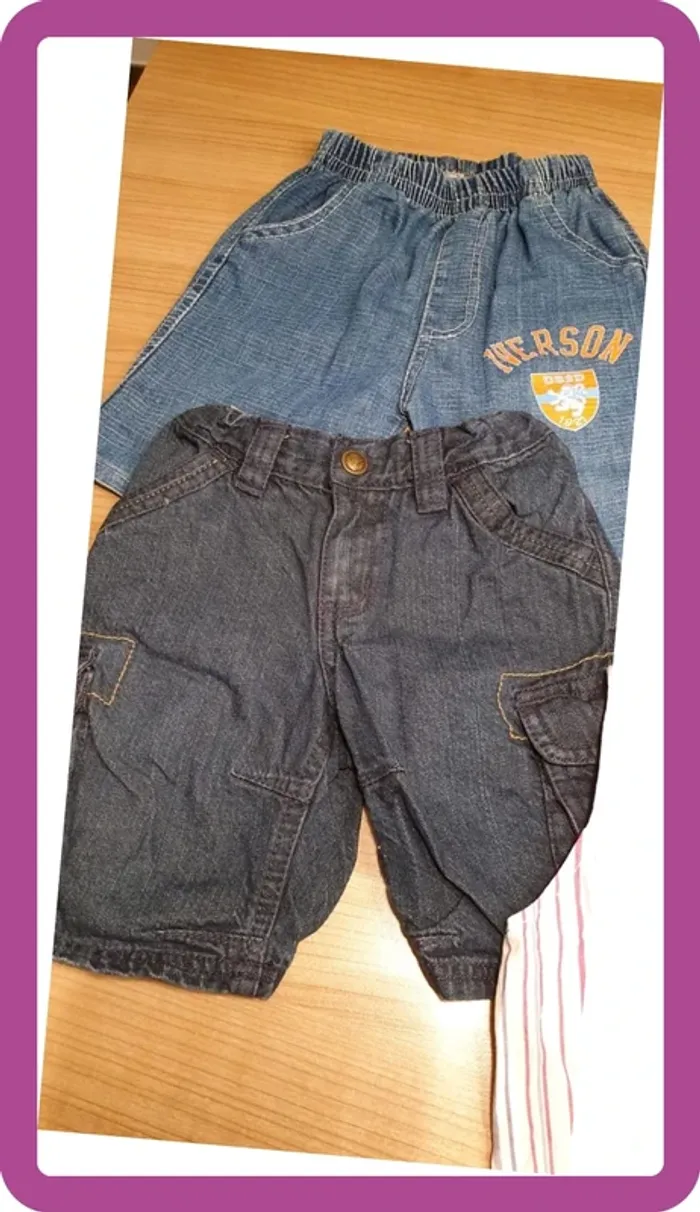 Lots 4 shorts et barboteuse 2 ans - photo numéro 2