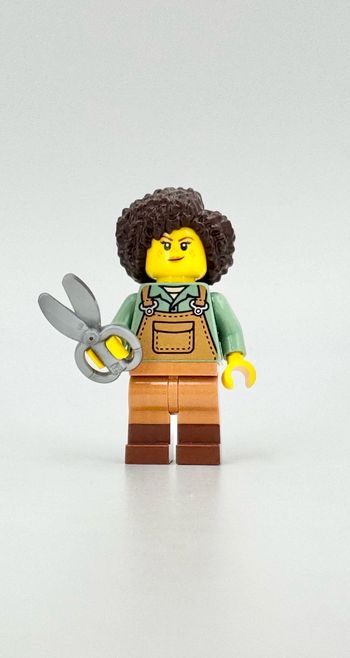 Lego Ideas Le Jardin Botanique : Femme Jardinier (double visage) - NEUF
