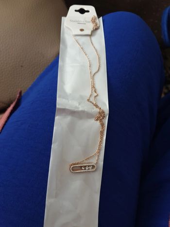 Collier neuf acier inoxydable