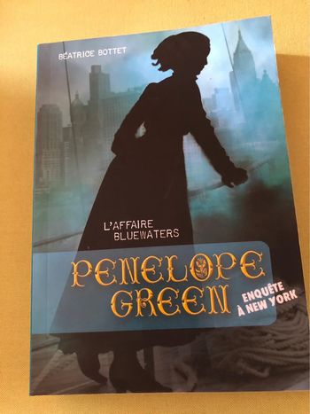 Livre l’affaire bluewaters Pénélope Green