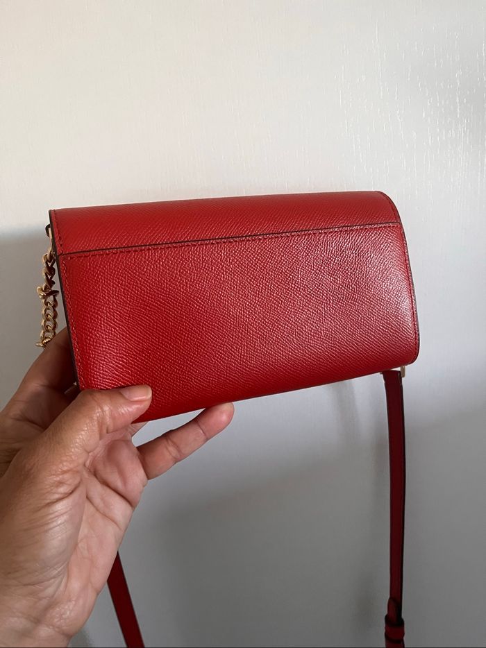 Sac pochette MK terracota - photo numéro 4