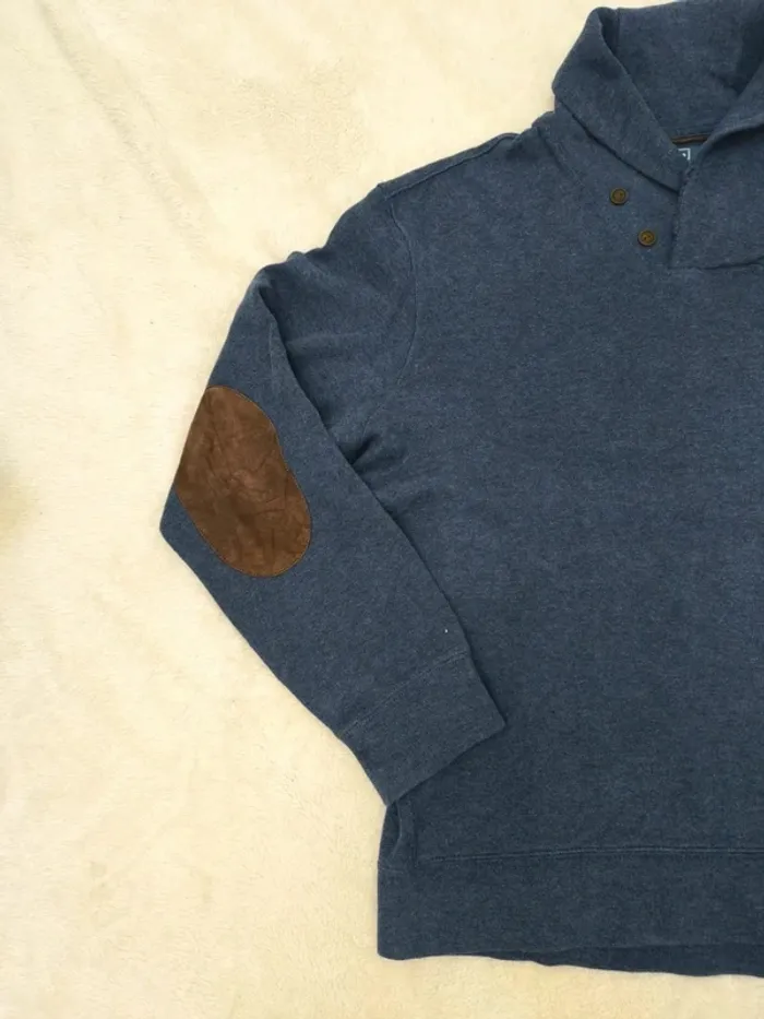 Pull élégant Homme Ralph Lauren XXL avec logo excellent état col boutonné - photo numéro 5