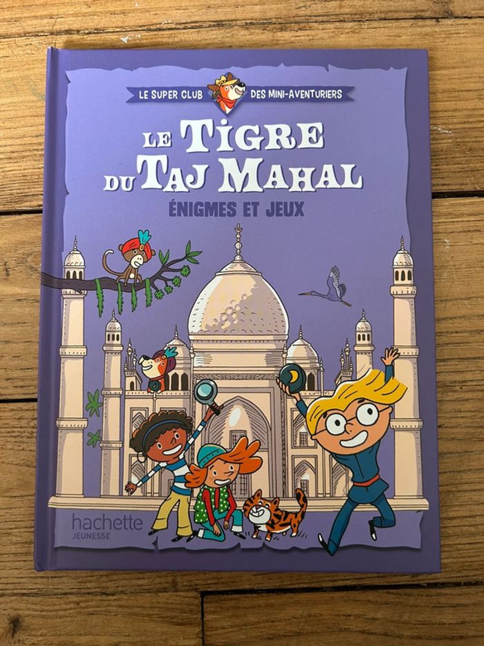 Livre Le tigre du Taj Mahal