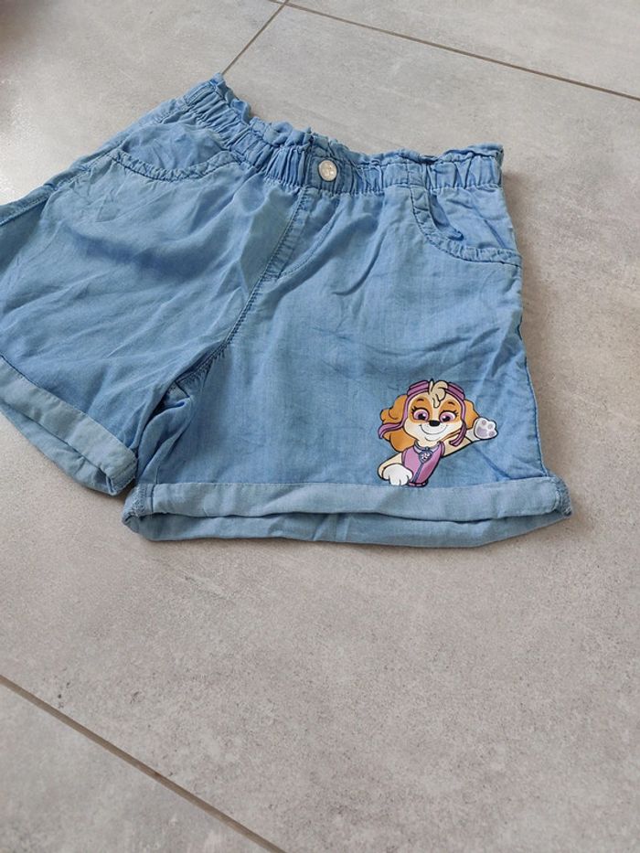 Short en jean Nickelodeon patte patrouille - photo numéro 2