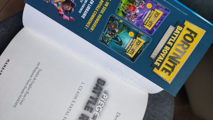 Livre Piégé dans Battle Royale T01 : Clash à Fatal Fields fortnite - photo numéro 5
