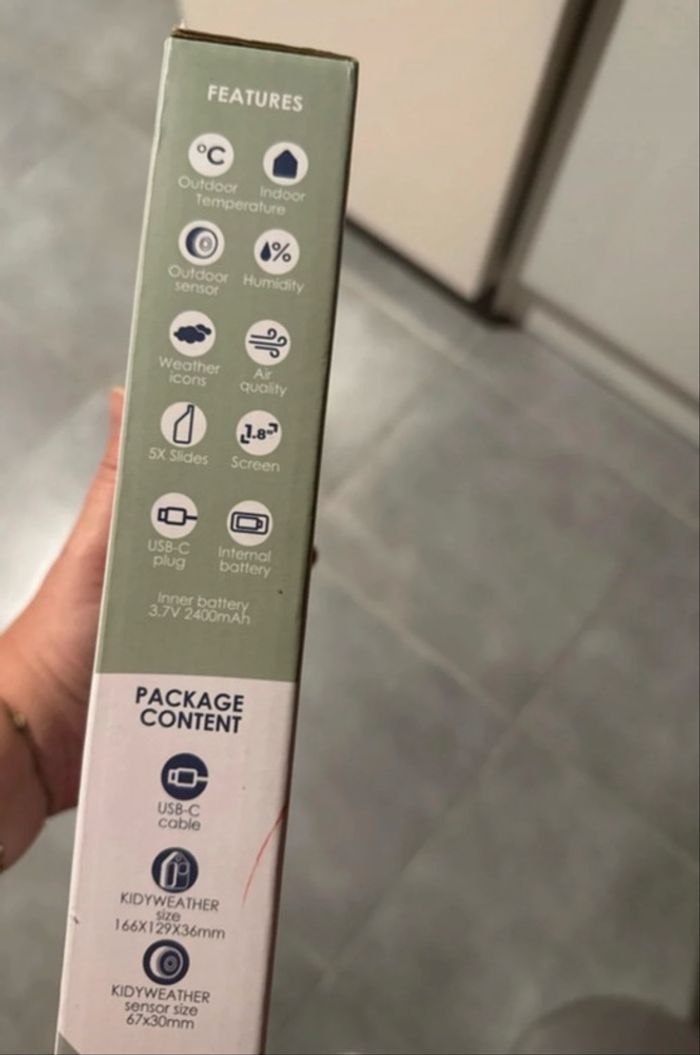 Station météo kidywolf À partir 3 ans - photo numéro 2