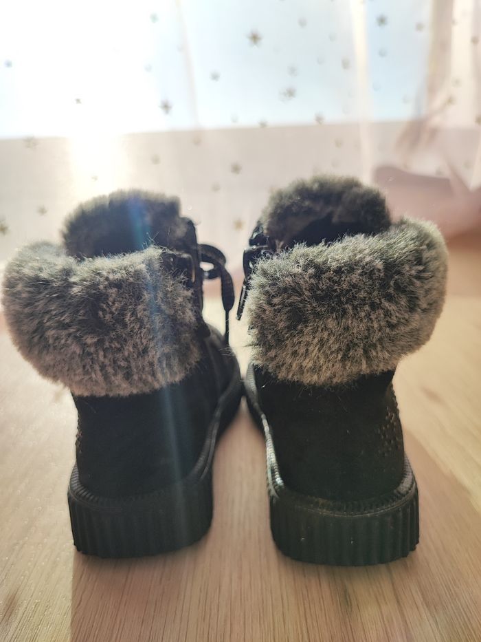 Bottines lacets fourrée - photo numéro 4
