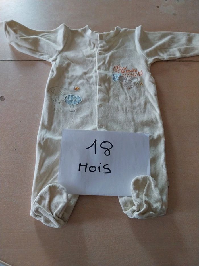 Pyjama jaune absorba