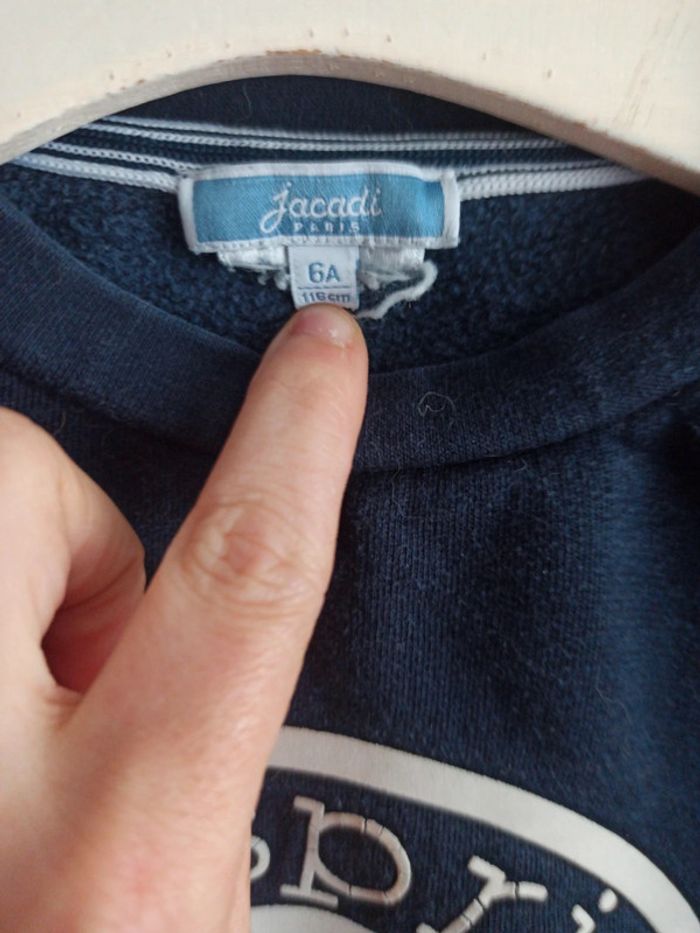 Pull jacadi 4 / 6 ans be - photo numéro 6
