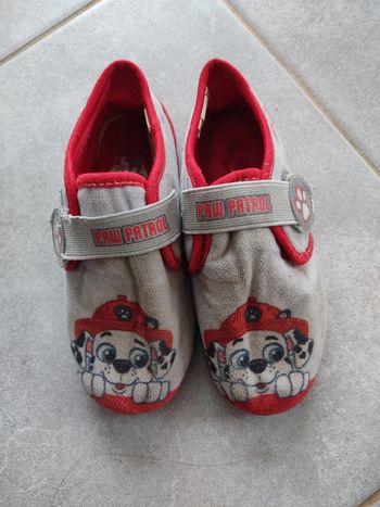 Pantoufles. Pat patrouille taille 31