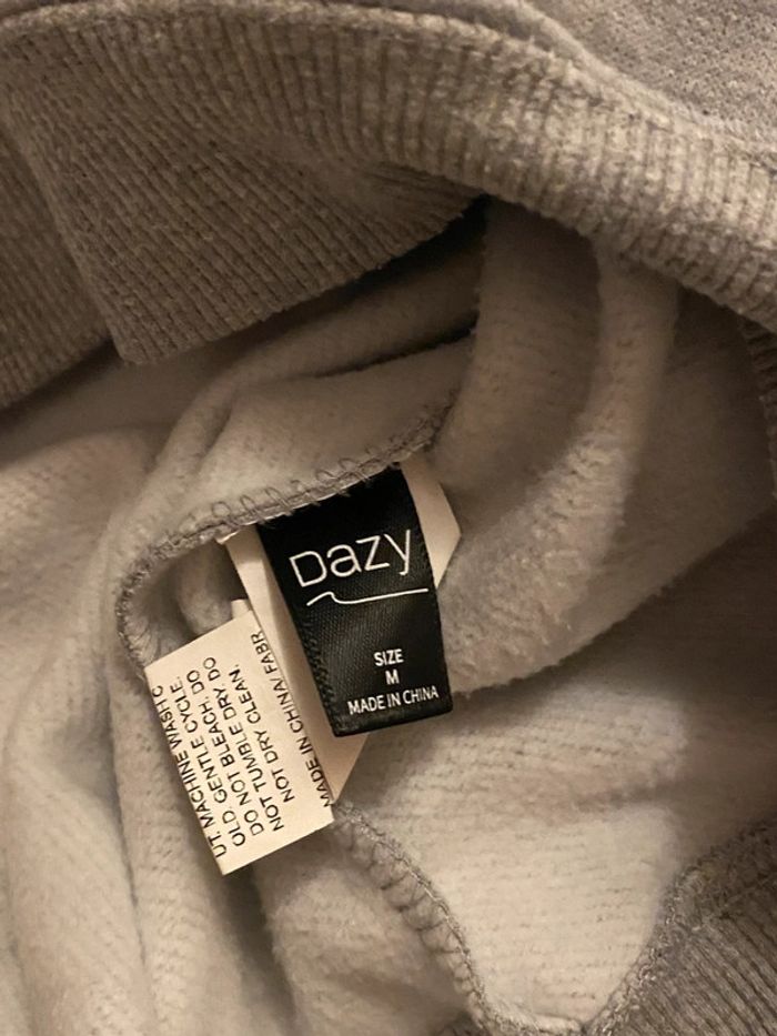 sweat oversize gris taille M shein femme - photo numéro 5