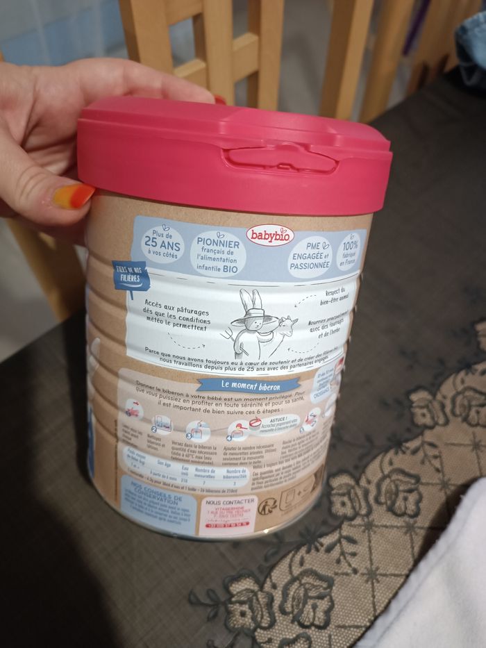 Lait babybio caprea - photo numéro 2