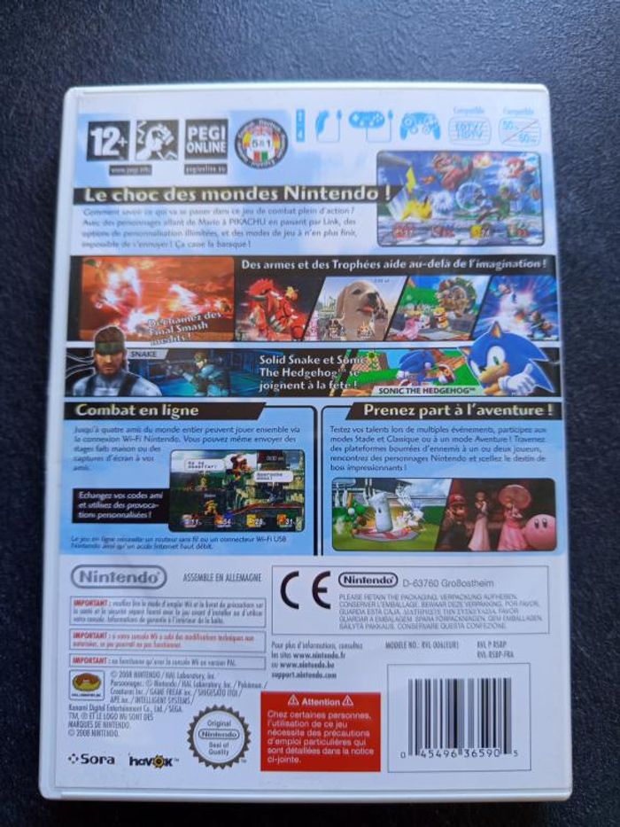 Nintendo - Wii - Super smash Bros. brawl - photo numéro 2