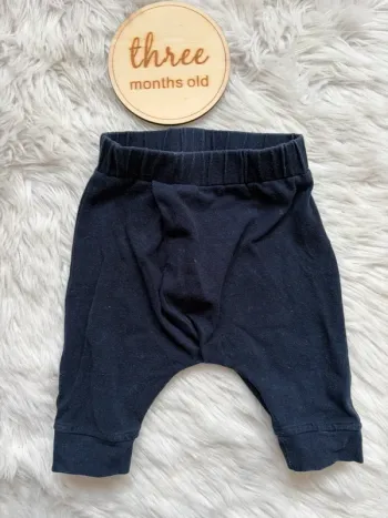 Legging 3 mois Verbaudet bleu marine