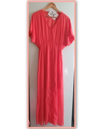 Magnifique robe longue légère fluide femme taille 36