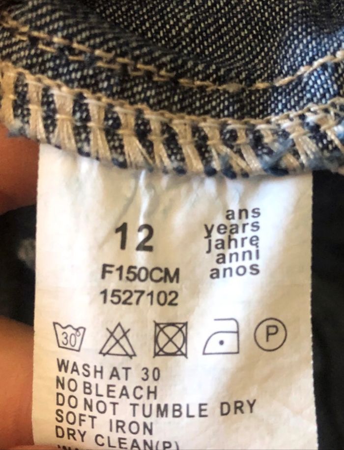 Jupe en jean fille - photo numéro 3