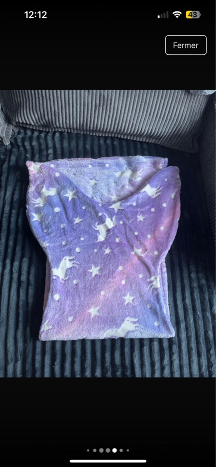 Plaid queue de sirène enfant - photo numéro 3