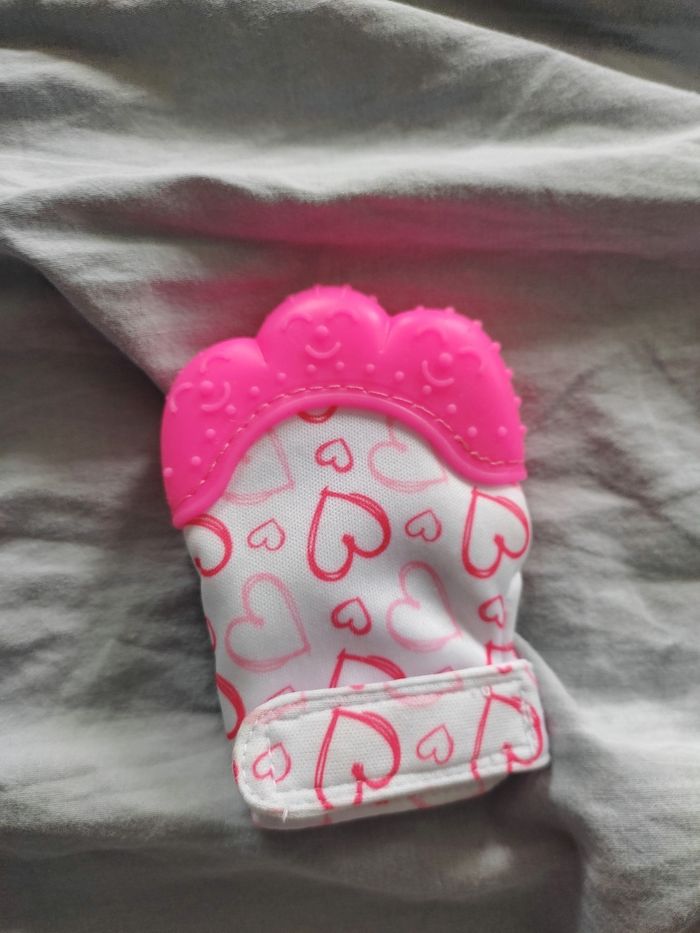Gants et anneau de dentition pour bébé Vicloon - photo numéro 2