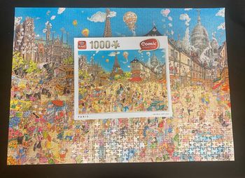 Puzzle 1000 pièces complet