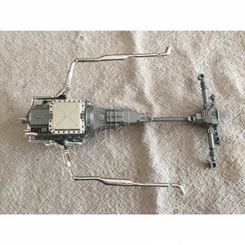 Ligne échappement pièce détachée miniature dodge viper RT10 1/18 1/18eme burago