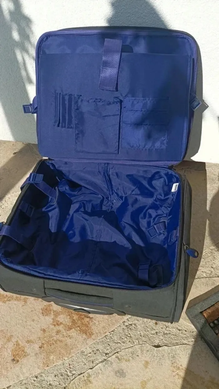 Valise deux roues ordinateur et vêtements 42 mm largeur 360 mm