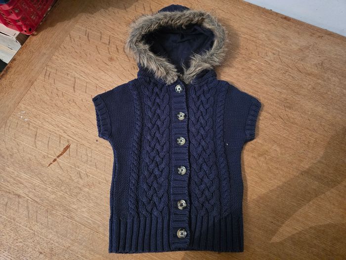 Gilet sans manches fille