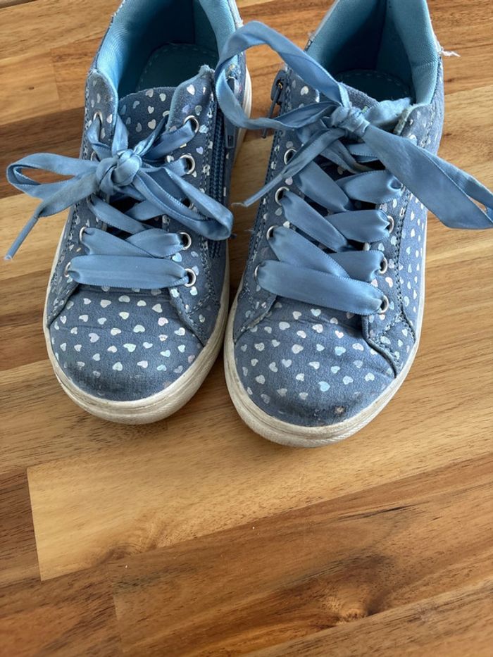 Basket bleue et argentées - photo numéro 7