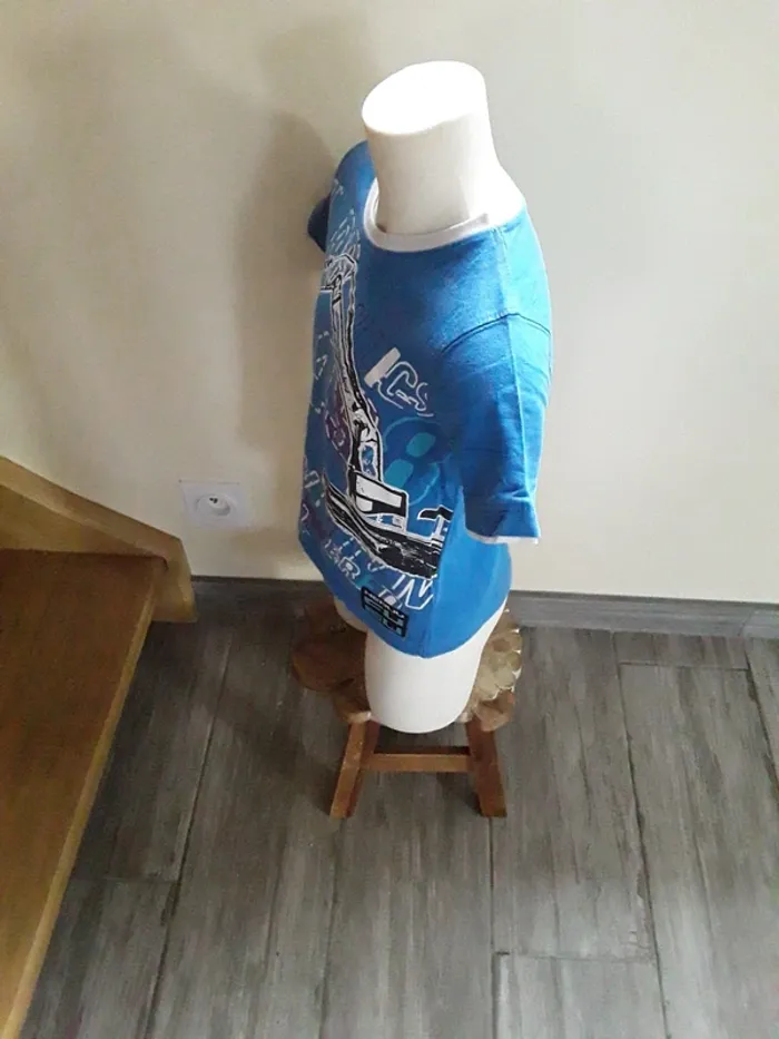 Tee-shirt manches courtes 116 cm - photo numéro 7