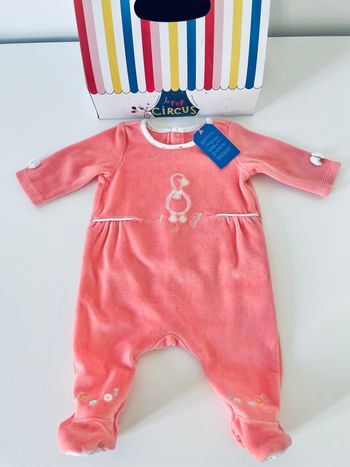 Pyjama velours Sergent Major, taille naissance