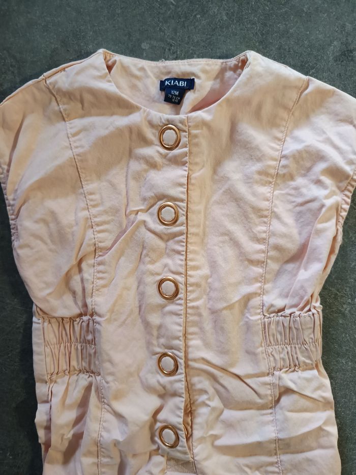 Combinaison rose pâle 12 mois - photo numéro 3