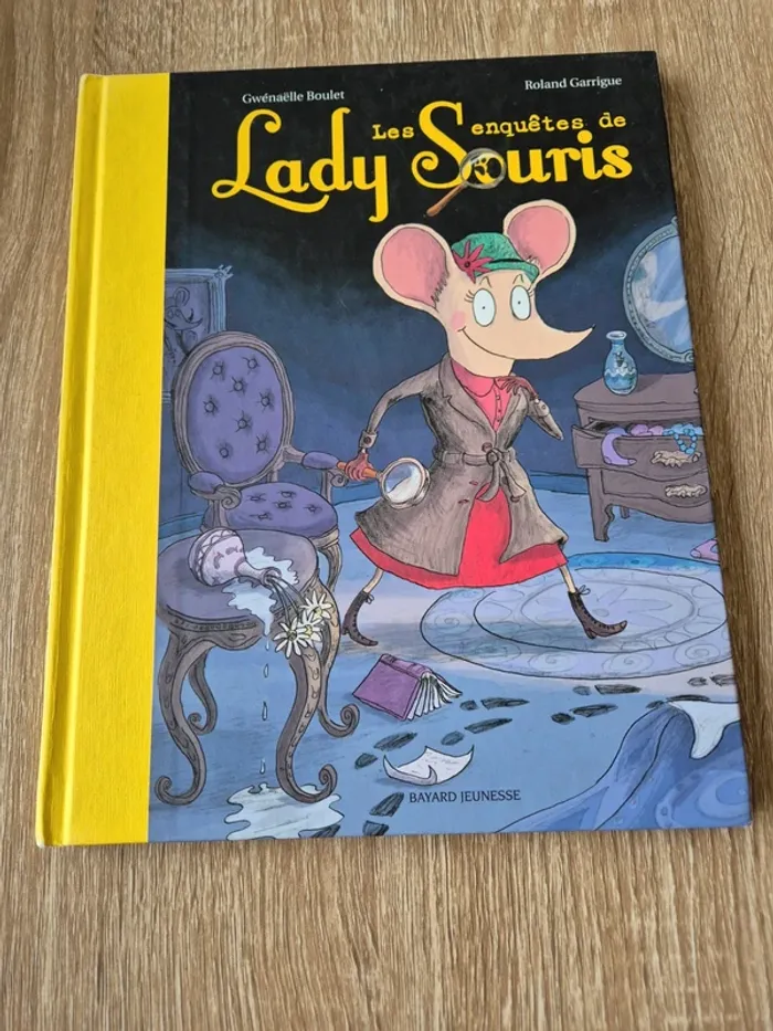 Livre les enquêtes de Lady souris Gwenaelle Boulet