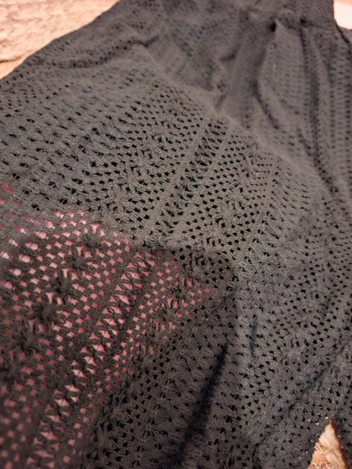 Pantalon noir en dentelle neuf Daphnea taille S 36 - photo numéro 5