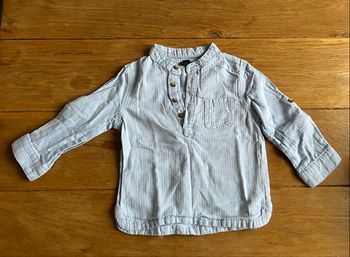 Chemise ML Kiabi 24 mois