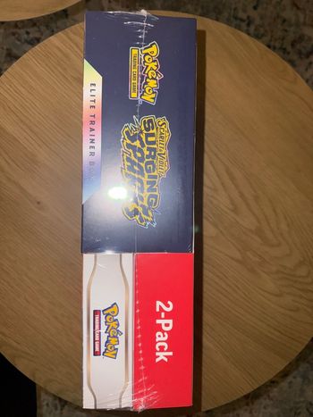 Coffret Pokémon – Exclu Costco – Étincelles Déferlantes (Version Anglaise) – 2-Pack – Neuf Scellé