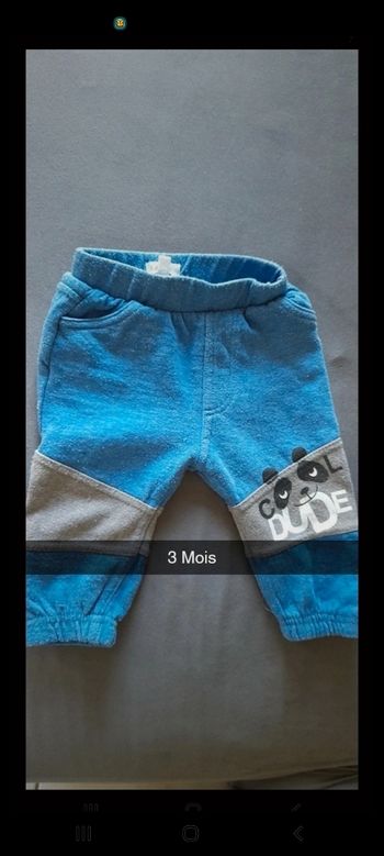 Jogging taille 3 Mois