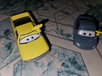 2 voitures cars mattel d occasion Disney Pixar Cars tbe moulé sous pression Mattel