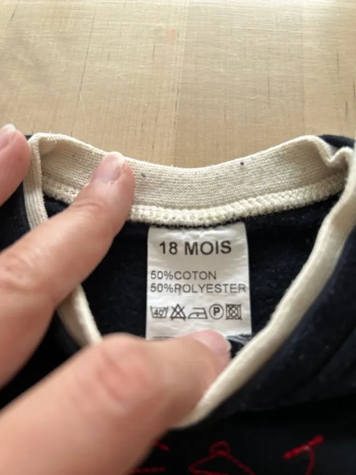 Survêtement marine 18mois - photo numéro 2