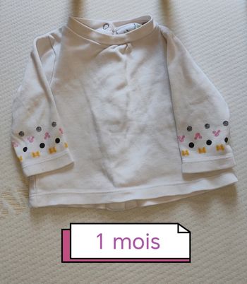 T-shirt ML 1 mois