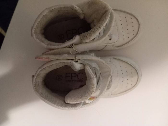 Tennis montante en 23 blanche - photo numéro 3