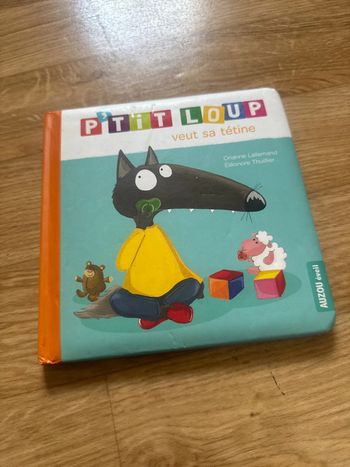 Livre P’tit Loup veut sa tétine