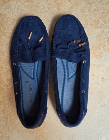 Mocassin bleu