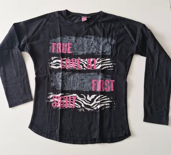 T-shirt manches longues noir