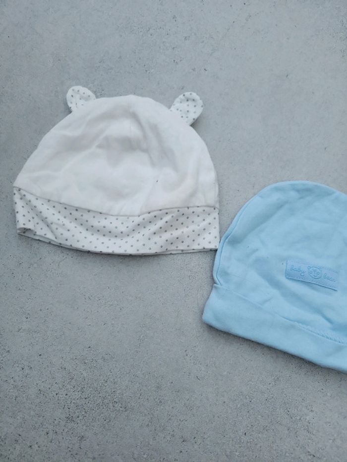 Lot bonnet naissance 1 mois - photo numéro 3