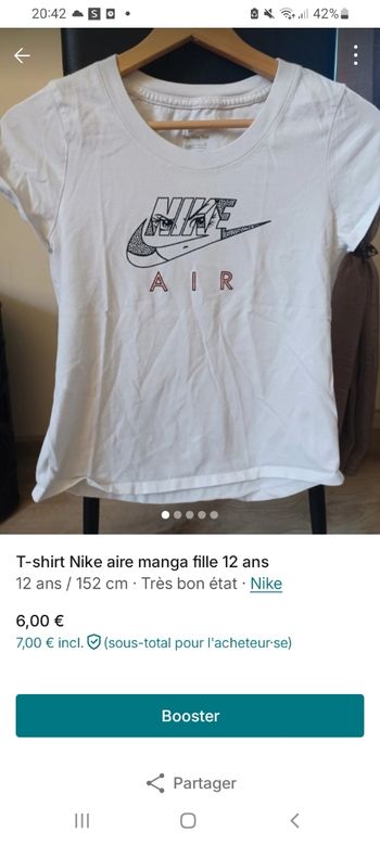 T-shirt nike fille 12 ans