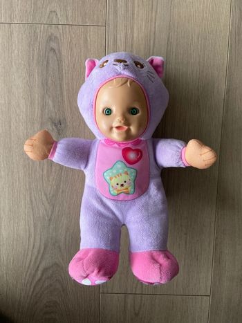 Poupon Little Love déguisé en chat VTech