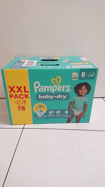 couche taille 8 Pampers