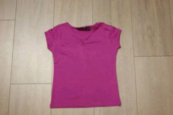 Maillot manche courte.6 ans fille. Marque Punkidz