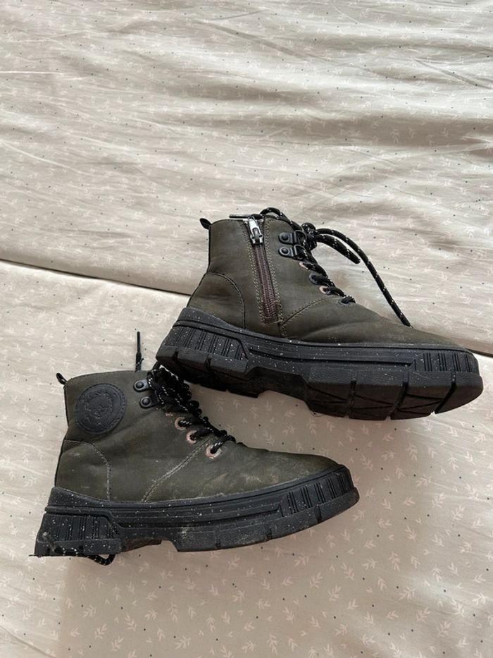 Chaussures bottes épaisses taille 32 - photo numéro 3